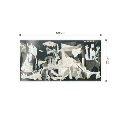 Homage to Picasso - Guernica cm 100x50 - misure