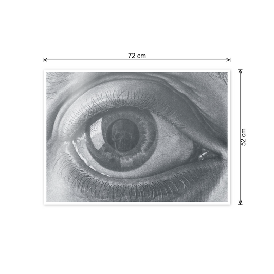 Homage to Escher - Eye cm 70x50 - misure