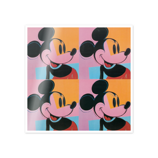 Homage to Warhol - Mickey Mouse cm 50x50