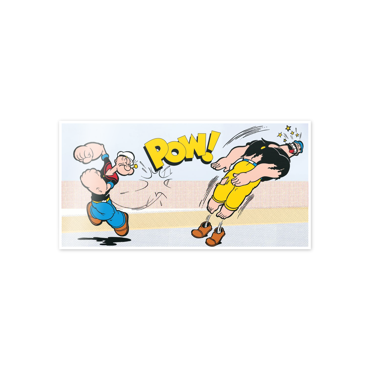 Popeye & Brutus cm 100x50