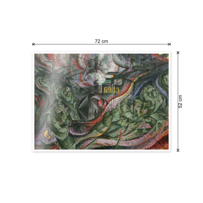 Homage to Boccioni - States Of Mind I cm 70x50 - misure