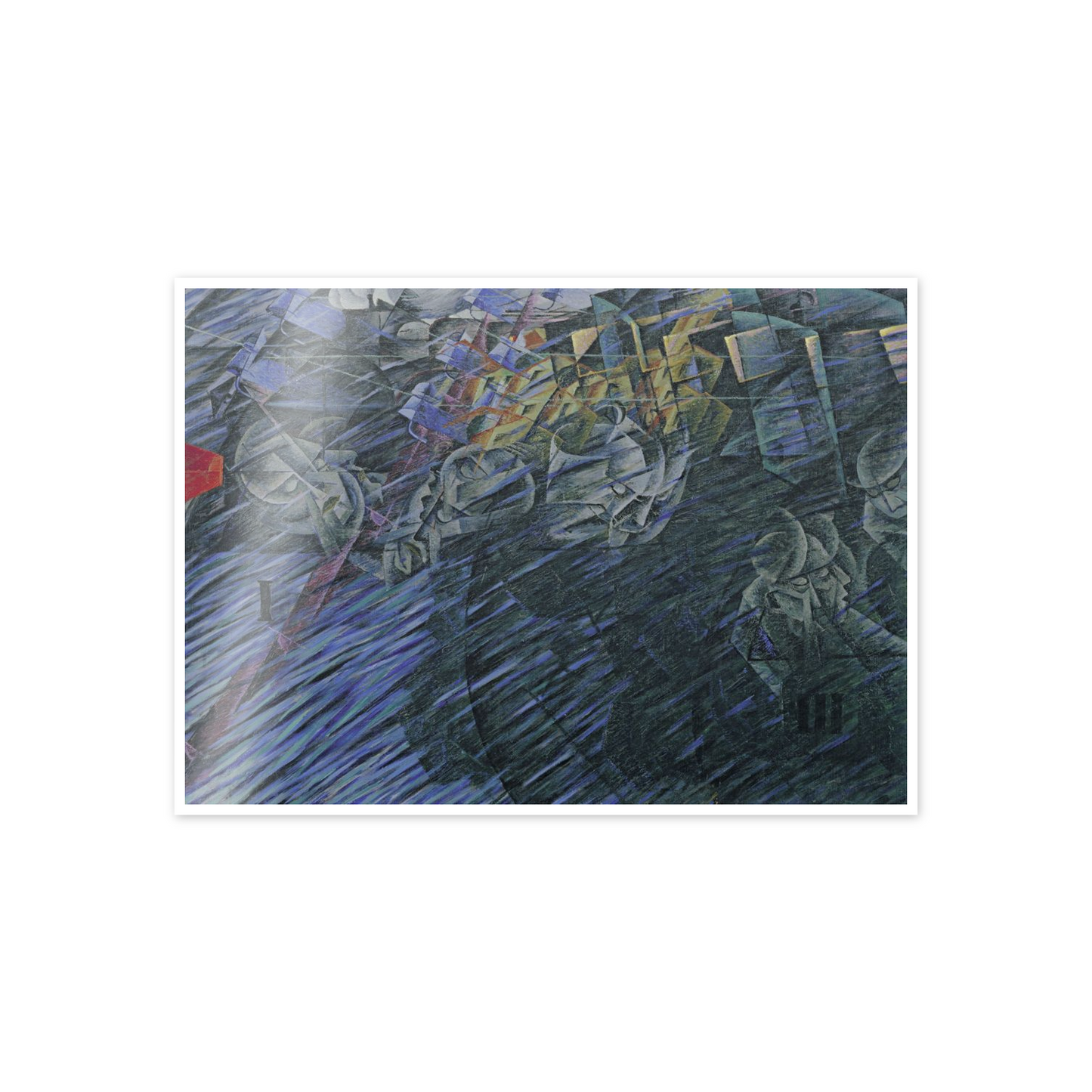 Homage to Boccioni - States Of Mind II cm 70x50