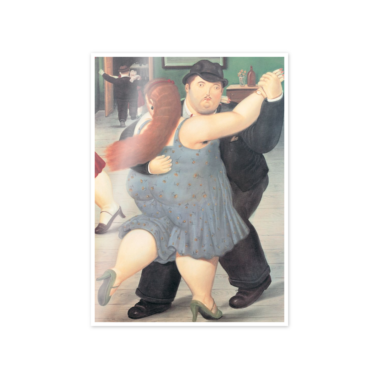 Homage to Botero - Dancers 1987 cm 50x70