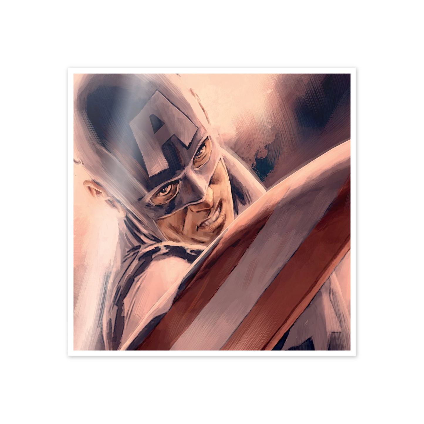 Homage to Captain America cm 50x50