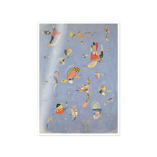 Homage to Kandinsky - Blue Sky cm 50x70