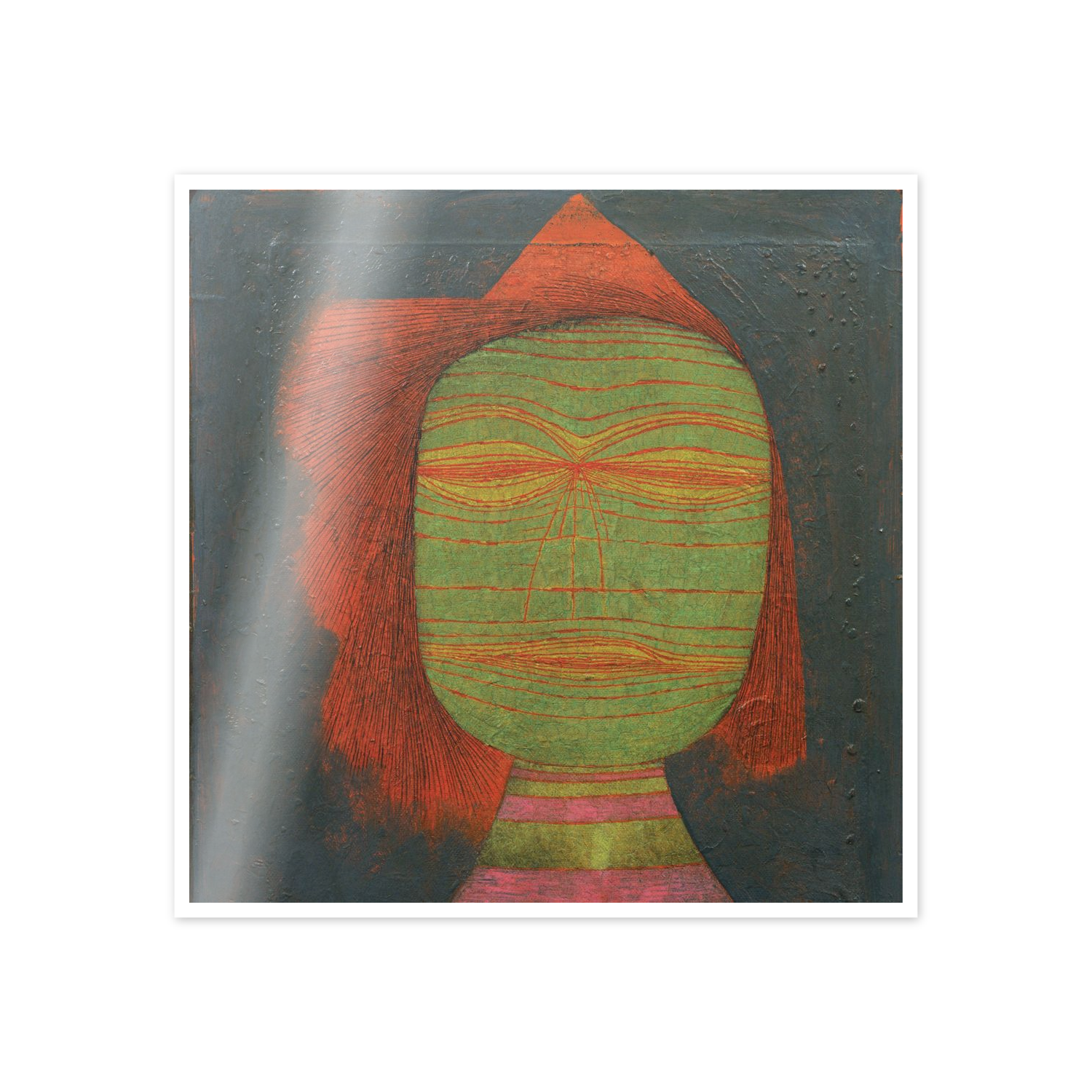 Homage to Klee - Actor's Mask cm 50x50