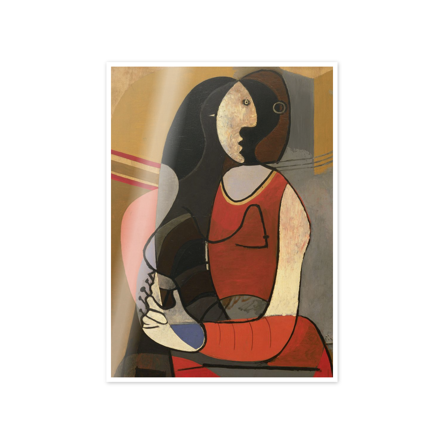 Homage to Picasso - Seated Woman cm 50x70