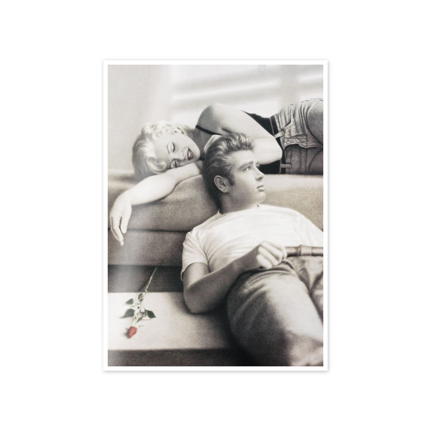 James and Marilyn cm 50x70