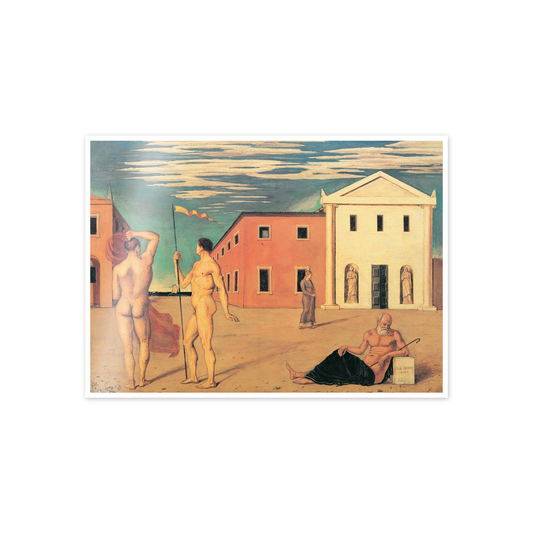 Homage to De Chirico - Departure Of The Argonauts cm 70x50