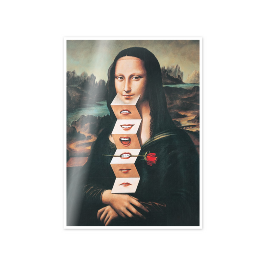 Homage to Olbinski - Rehearsal For An Icon 2001 - Mona Lisa cm 50x70