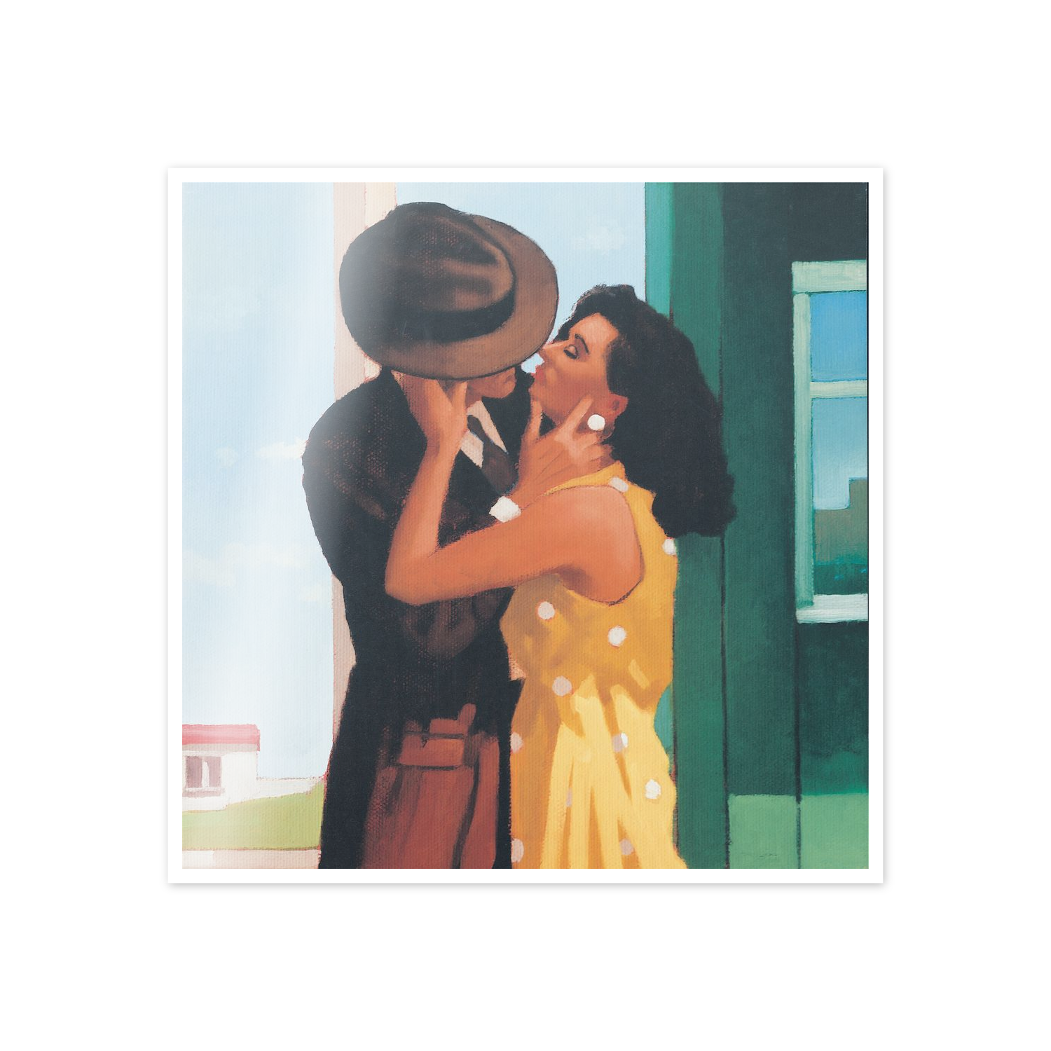 Homage to Vettriano - The Last Great Romantic cm 50x50