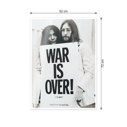 John Lennon ( War Is Over ) cm 50x70 - misure