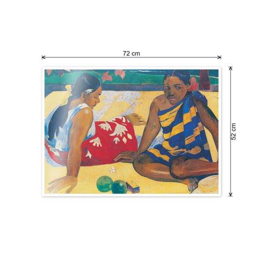 Homage to Gauguin - Two Women in Tahiti, 1892 cm 70x50 - misure