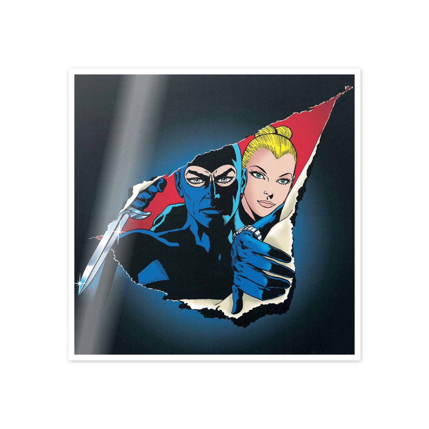 Homage to Diabolik- The Dagger cm 50x50