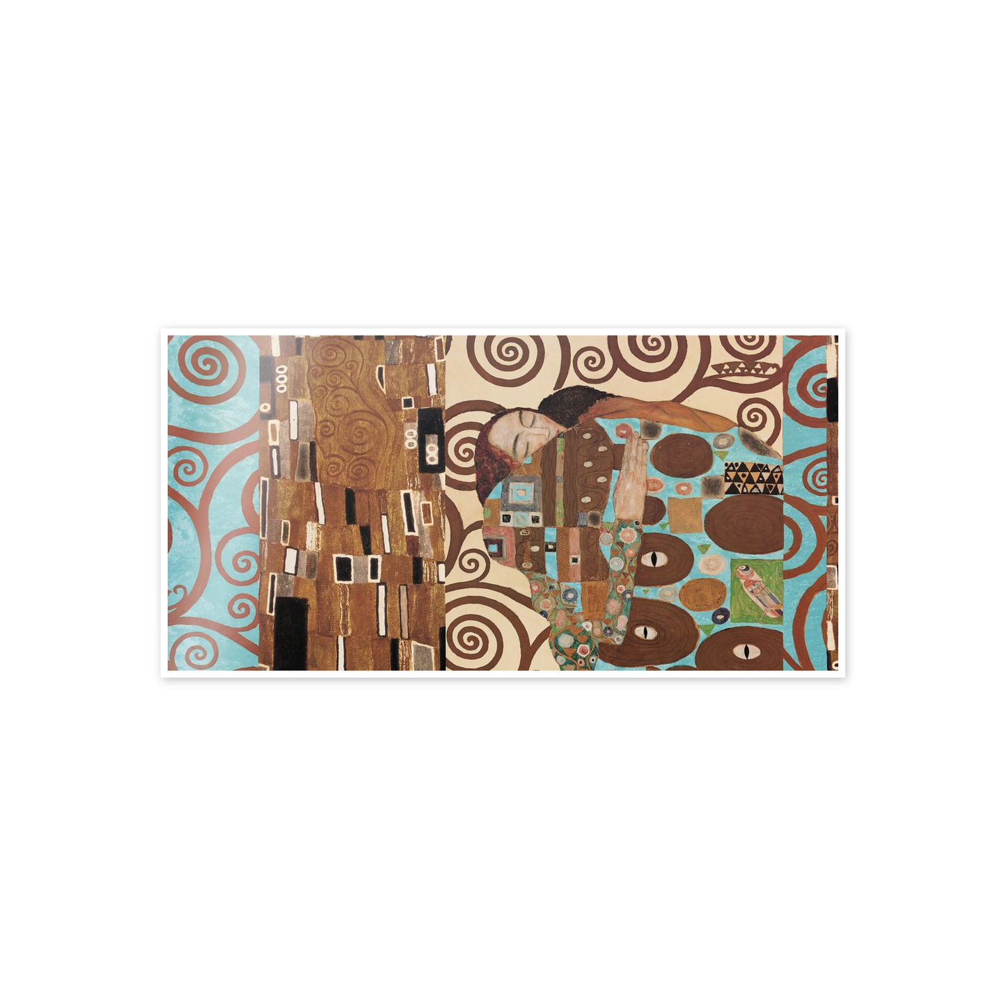Homage to Klimt - Anniversary patchwork cm 100x50