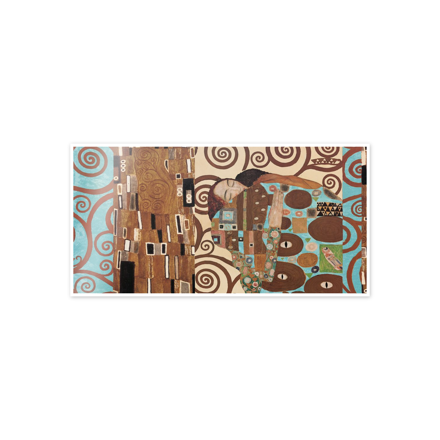 Homage to Klimt - Anniversary patchwork cm 100x50