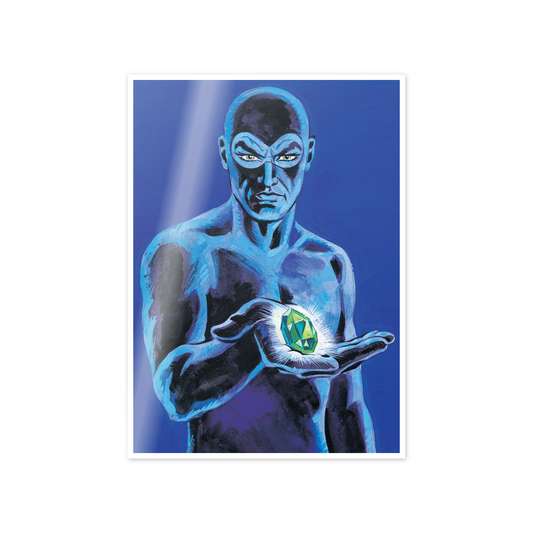 Homage to Diabolik Emerald cm 50x70