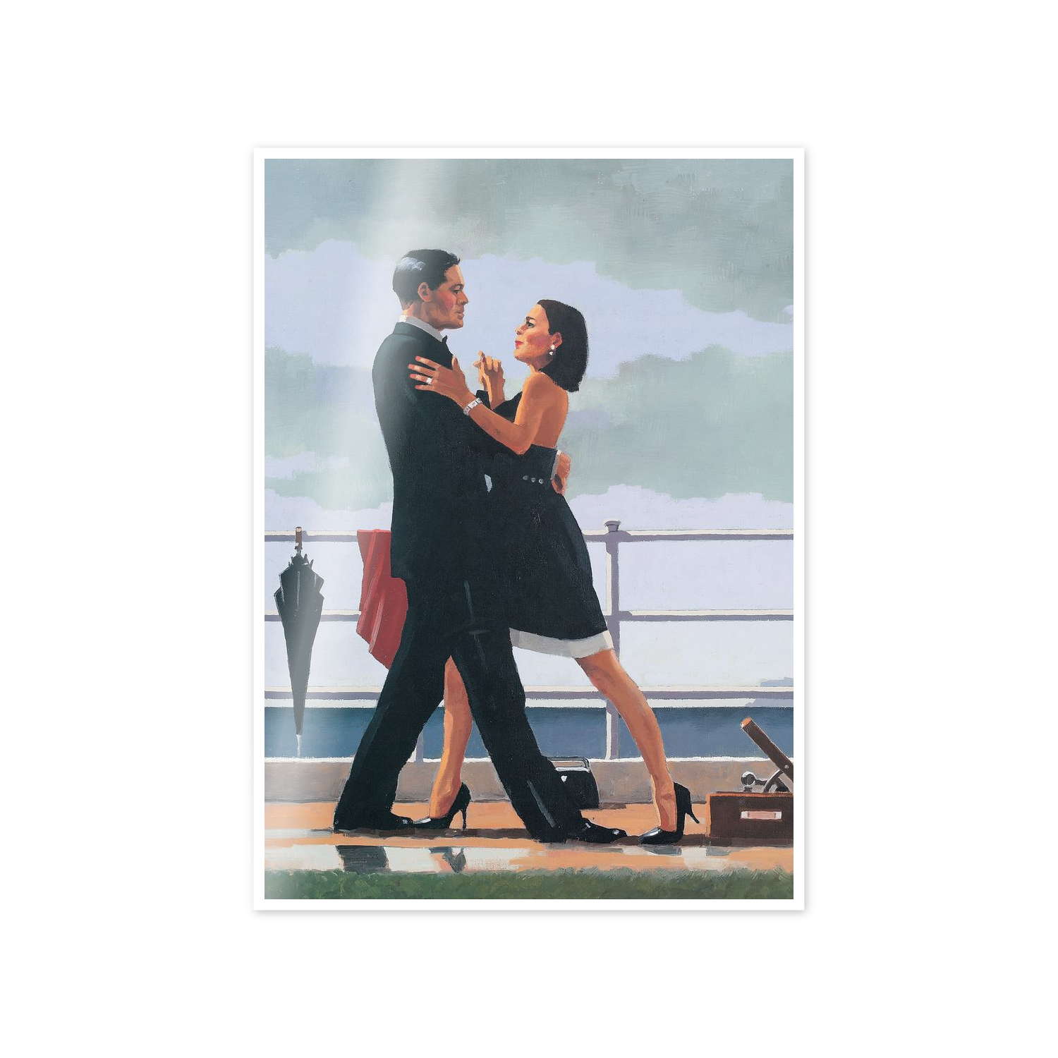 Homage to Vettriano - Anniversary Walz cm 50x70