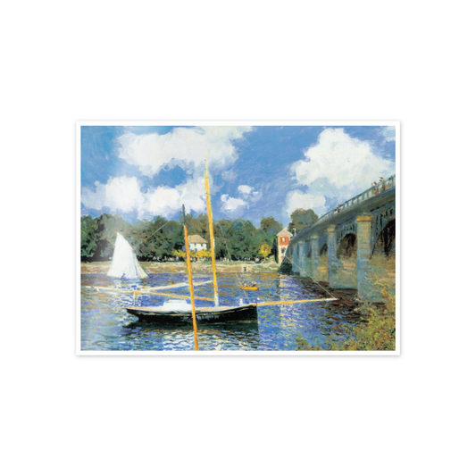 Homage to Monet - Bridge At Argenteuil cm 70x50