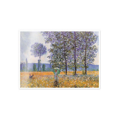 Homage to Monet - Fields in Spring cm 70x50