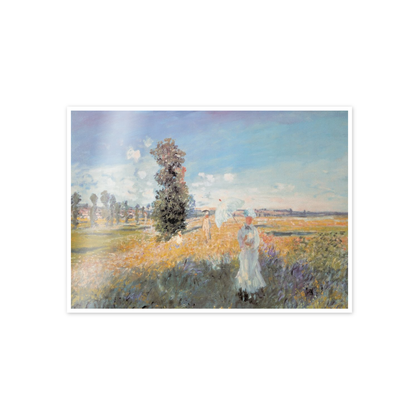 Homage to Monet - Fields in Spring cm 70x50