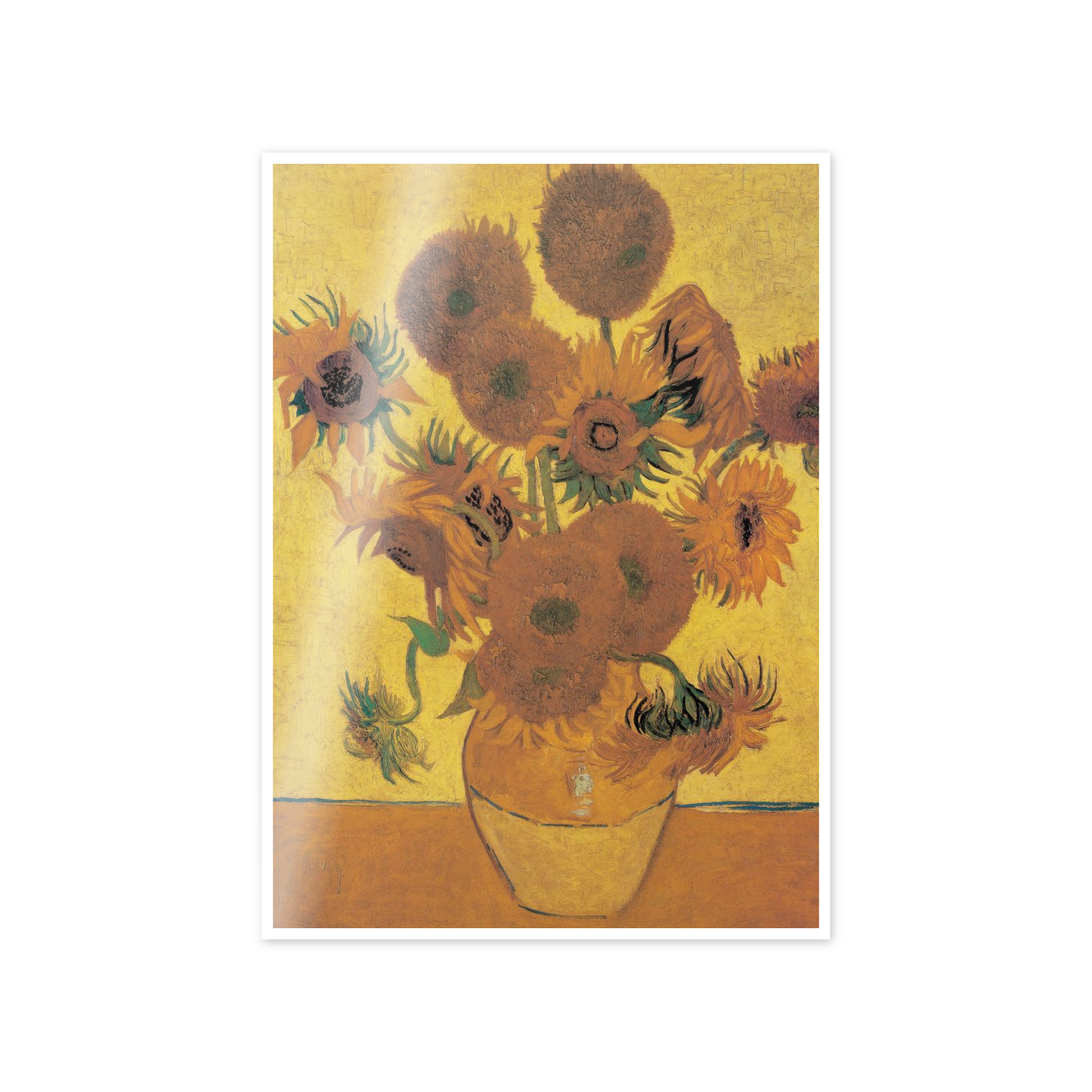 Homage to Van Gogh - Sunflowers cm 50x70