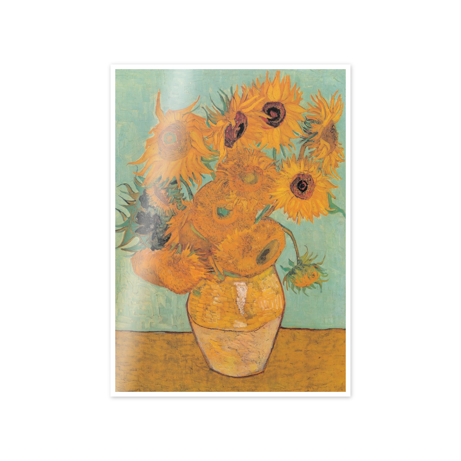 Homage to Van Gogh - Sunflowers cm 50x70