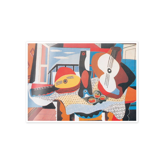 Homage to Picasso - Mandolino E Chitarra, 1924 cm 70x50