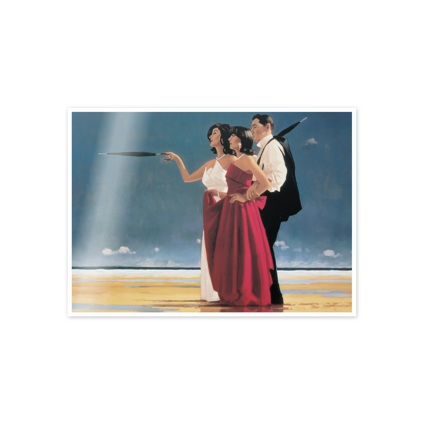 Homage to Vettriano - The Missing Man I cm 70x50