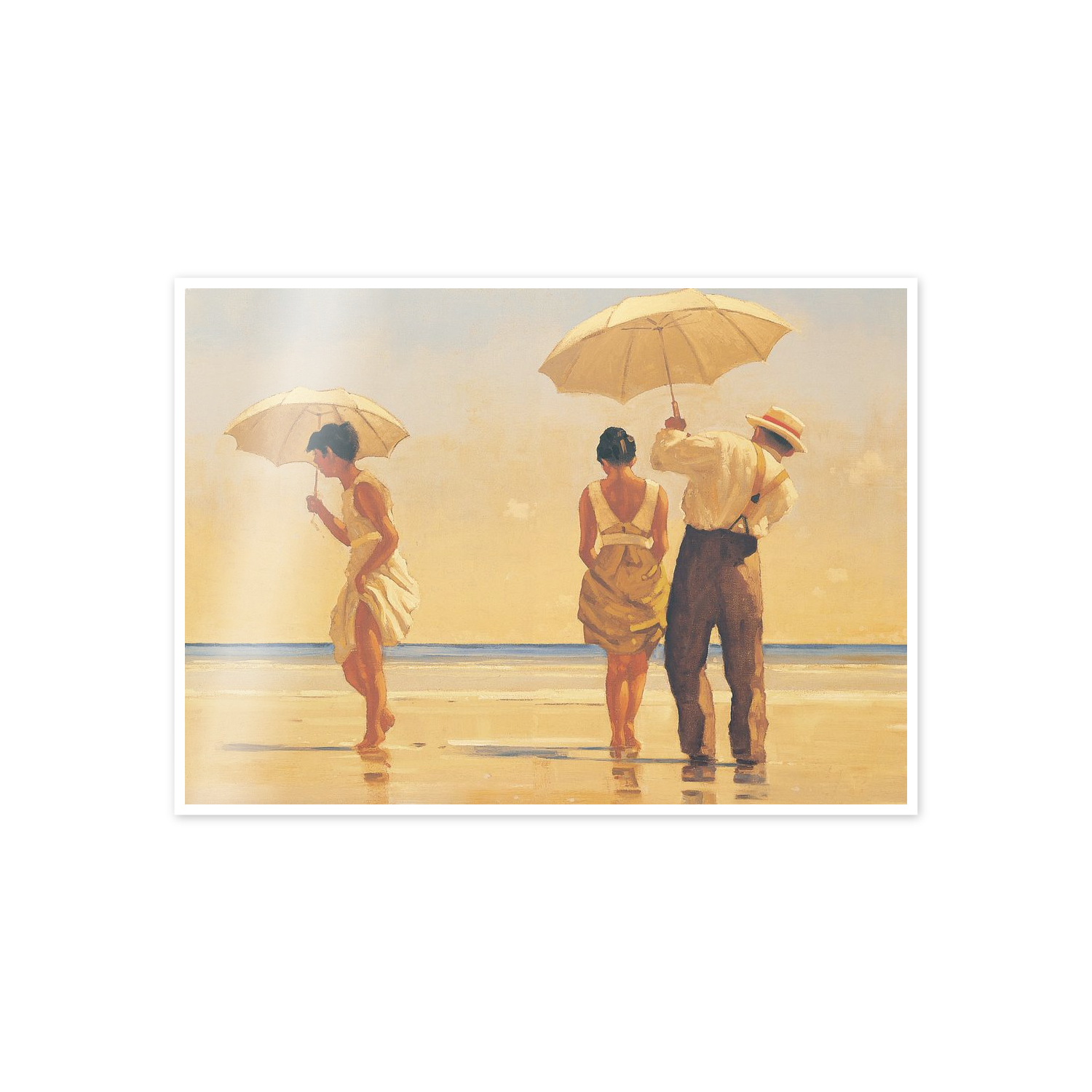 Homage to Vettriano - Mad Dogs cm 70x50