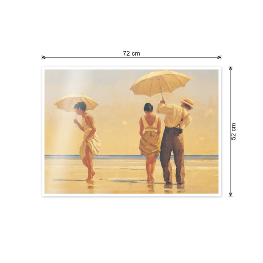 Homage to Vettriano - Mad Dogs cm 70x50 - misure