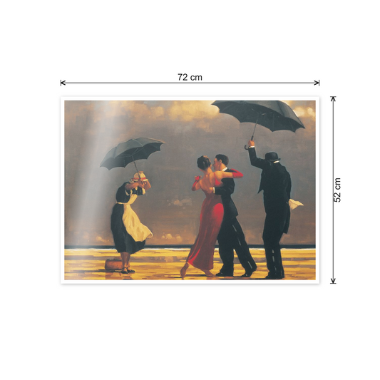 Homage to Vettriano - The Singing Butler cm 70x50 - misure