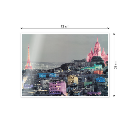 Paris, Colour cm 70x50 - misure