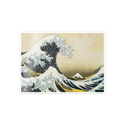 Homage to Hokusai - The Wave cm 70x50