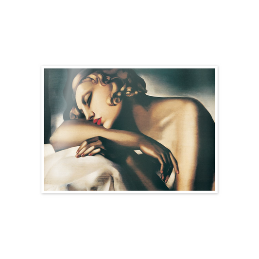 Homage to De Lempicka - La Dormeuse cm 70x50