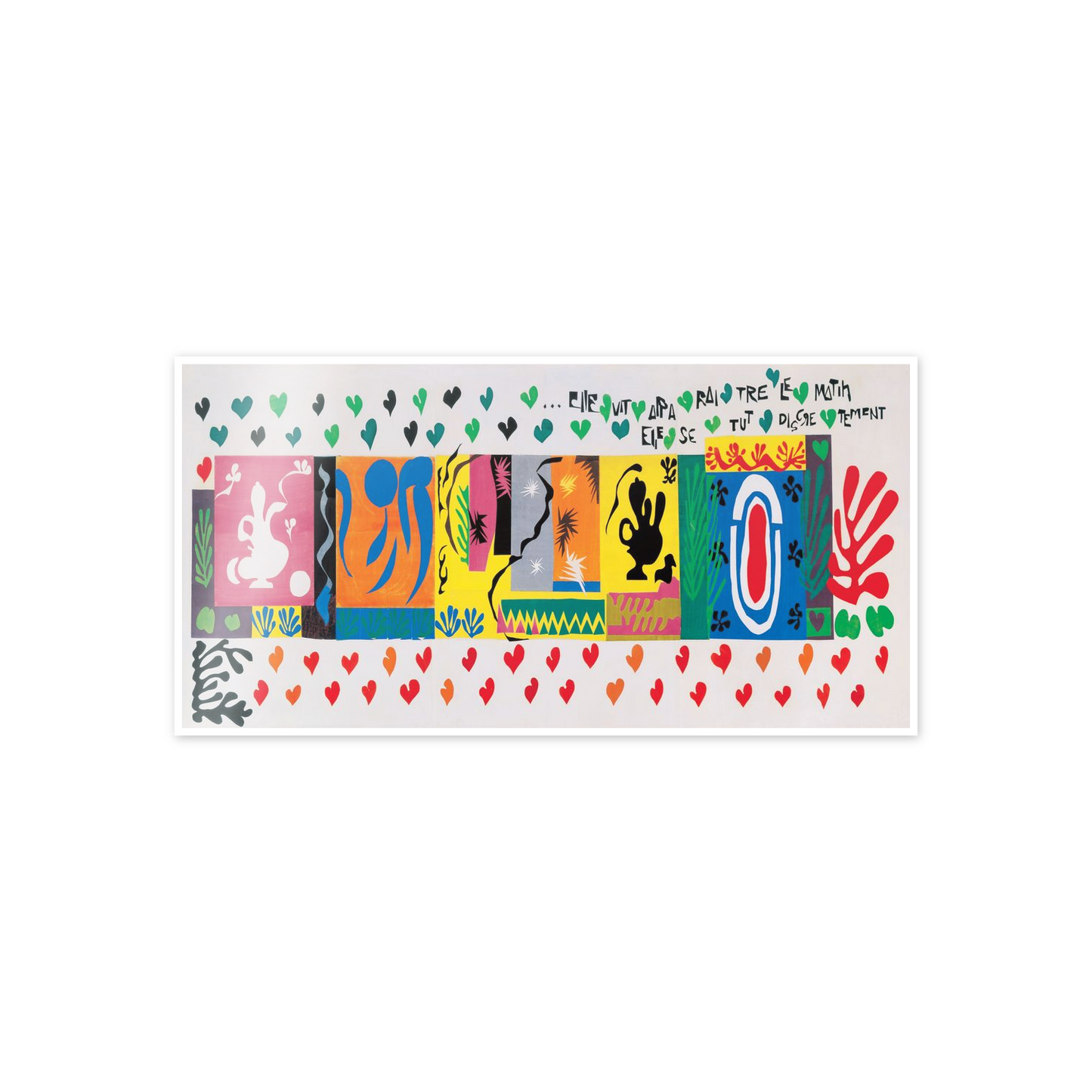 Homage to Matisse - One Thousand and One Nights, 1950 cm 100x50