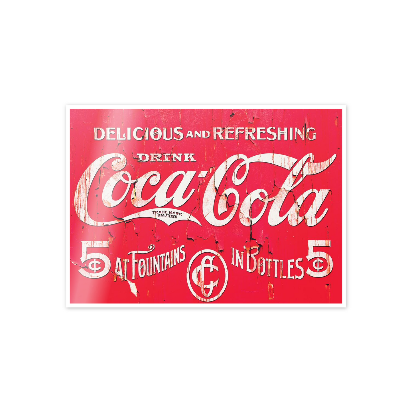 Homage to Delicious & refreshing Coke cm 70x50