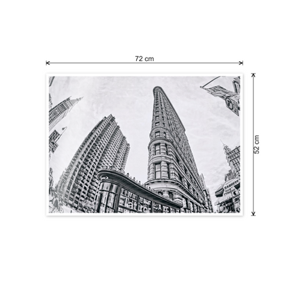 Flat Iron cm 70x50 - misure