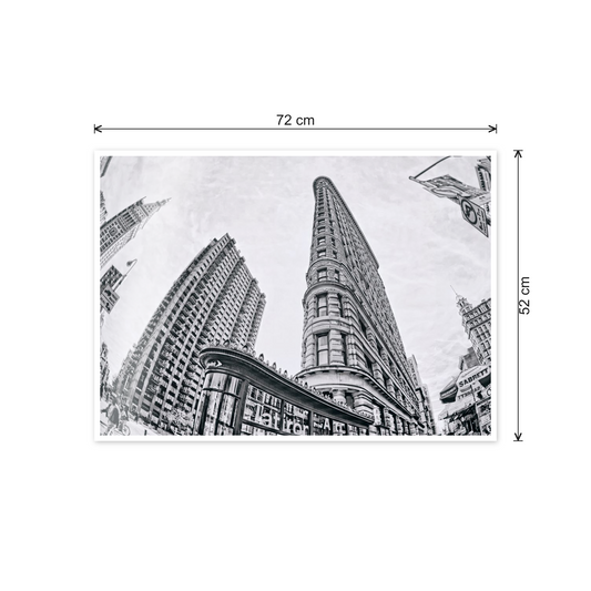 Flat Iron cm 70x50 - misure