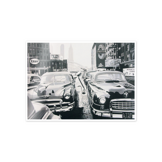 Cars in traffic - cm 72x52 - Adesivo da Muro