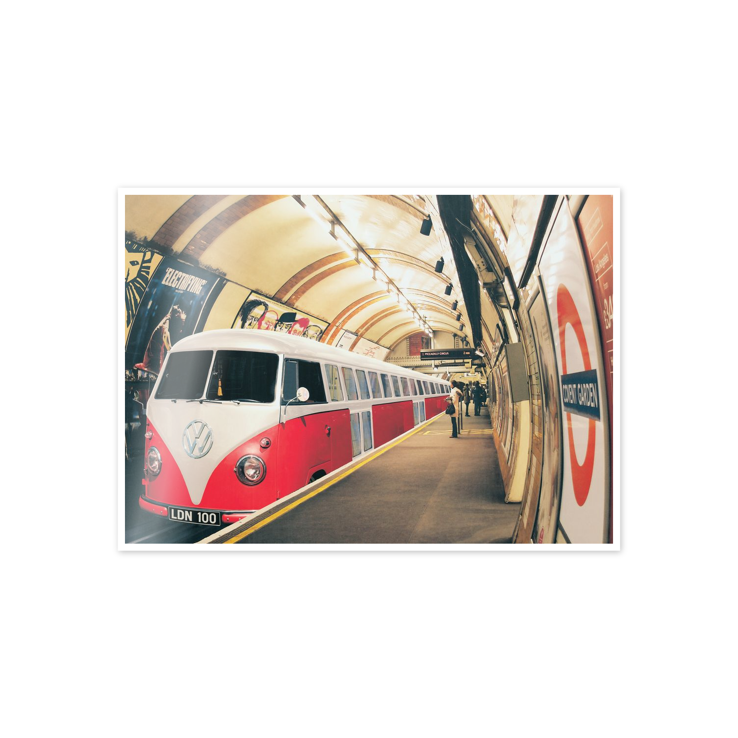 VW Camper tube train cm 70x50