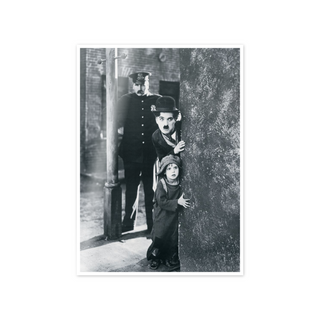Charlie Chaplin - cm 52x72 - Adesivo da Muro