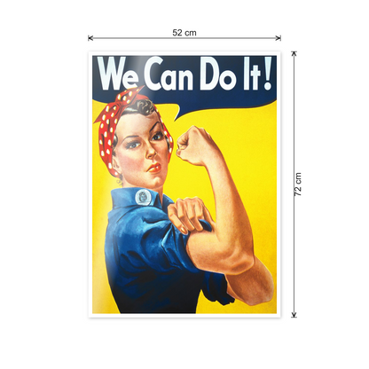 We can do it ! cm 50x70 - misure