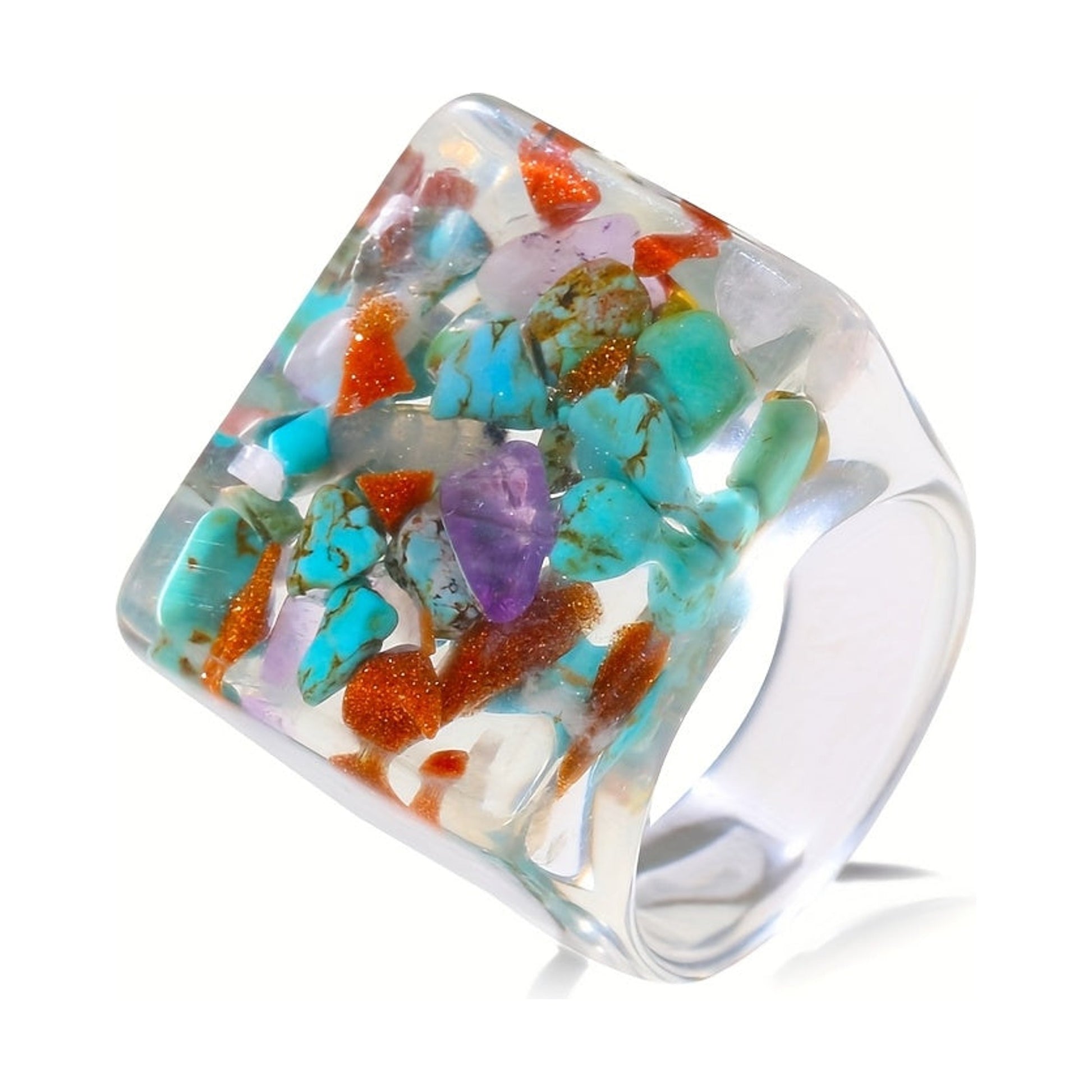 Anello da donna alla moda - Turchese