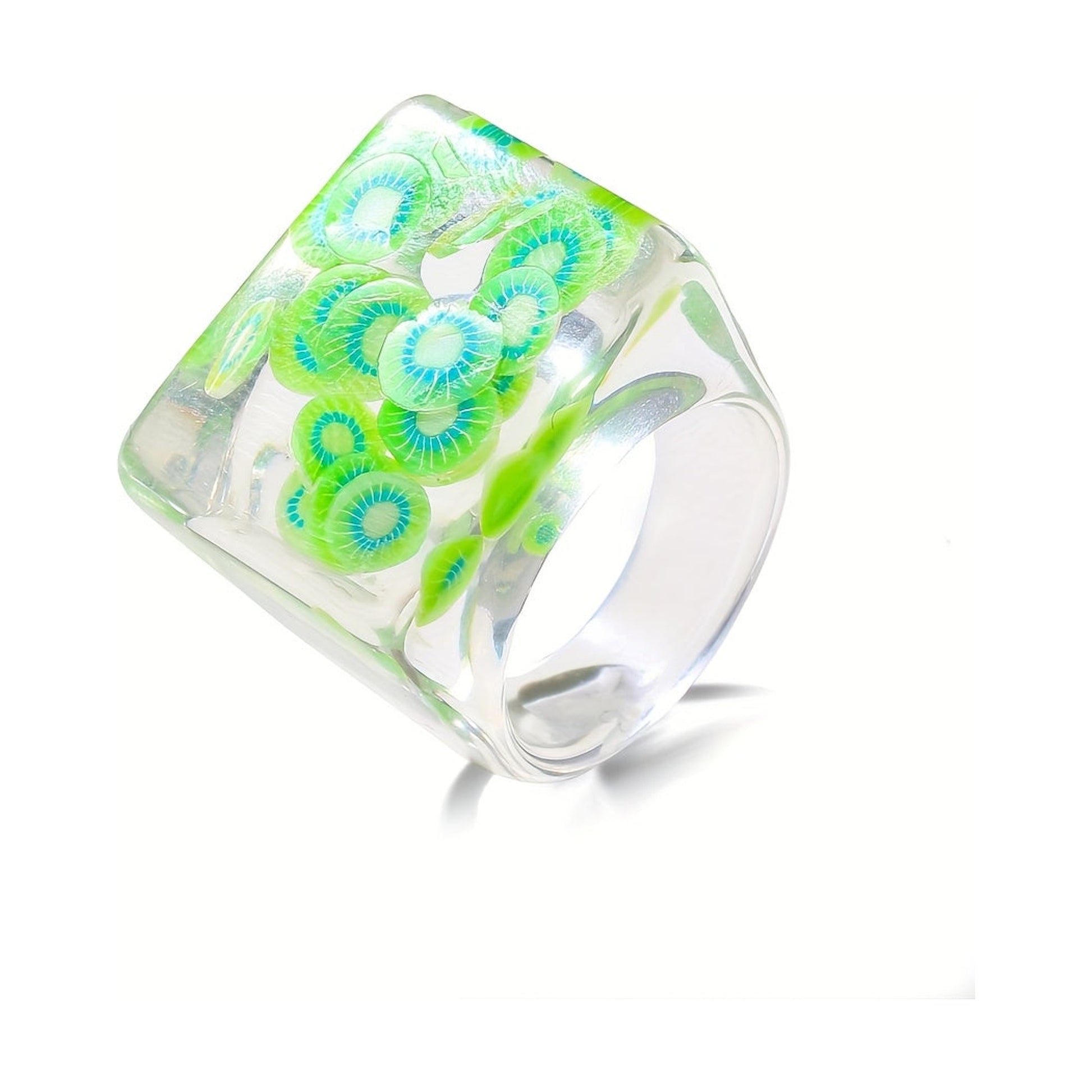 Anello da donna alla moda - Kiwi