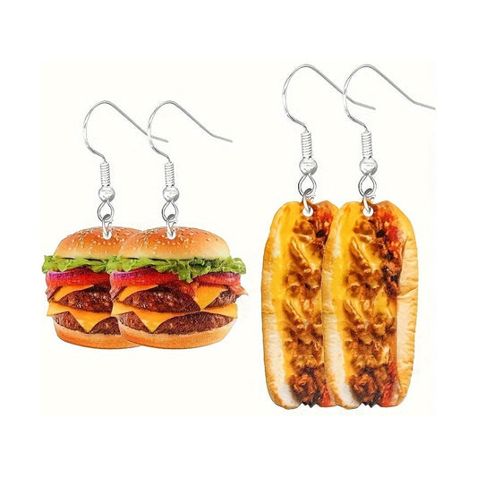Orecchini Acrilici Tacos - Mod. 2