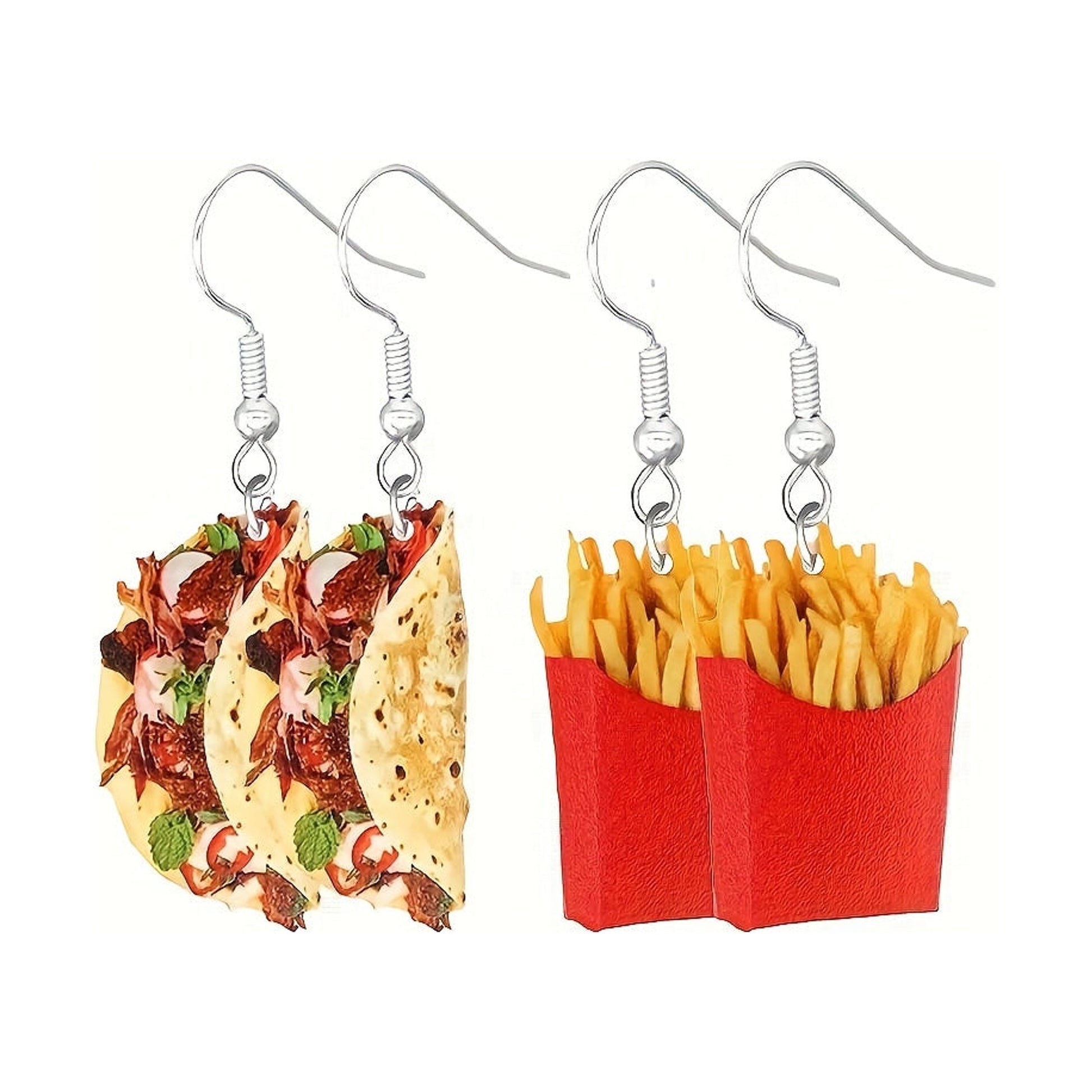 Orecchini Acrilici Tacos - Mod. 3