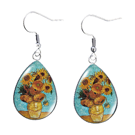 Orecchini girasoli Van Gogh