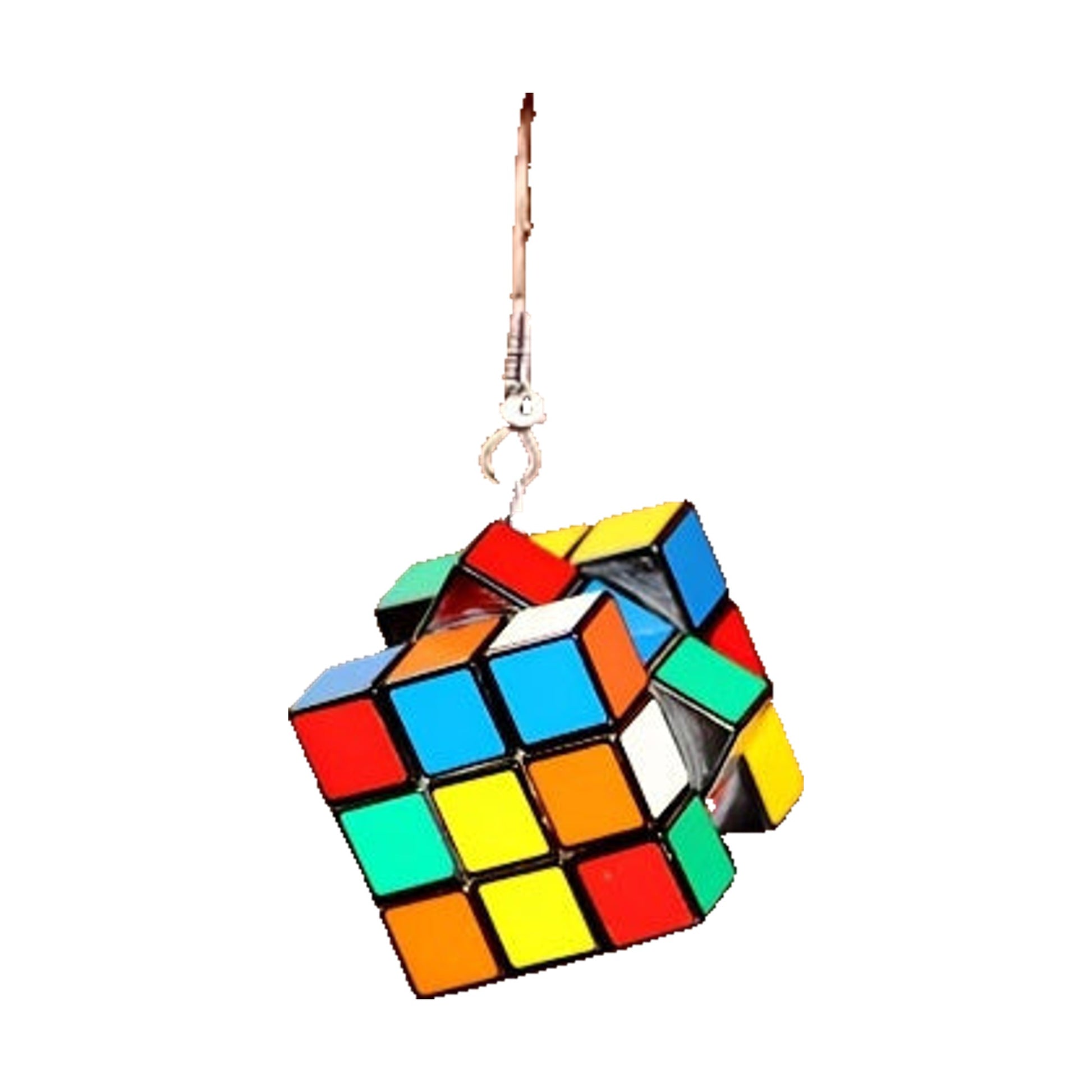 Orecchini cubo Rubik
