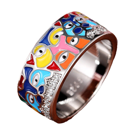 Anello visi di Picasso